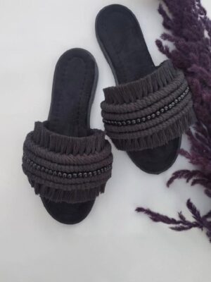 سندل مکرومه بافی